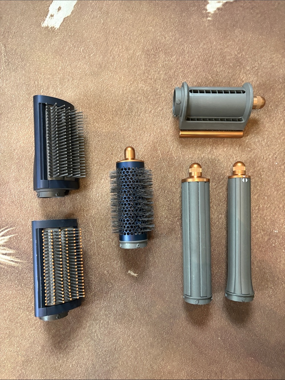 Dyson Airwrap Navy Styling and Brush Attachments
